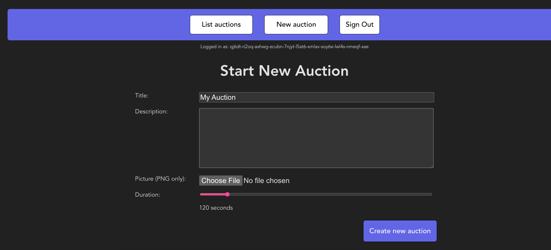 Auction 3